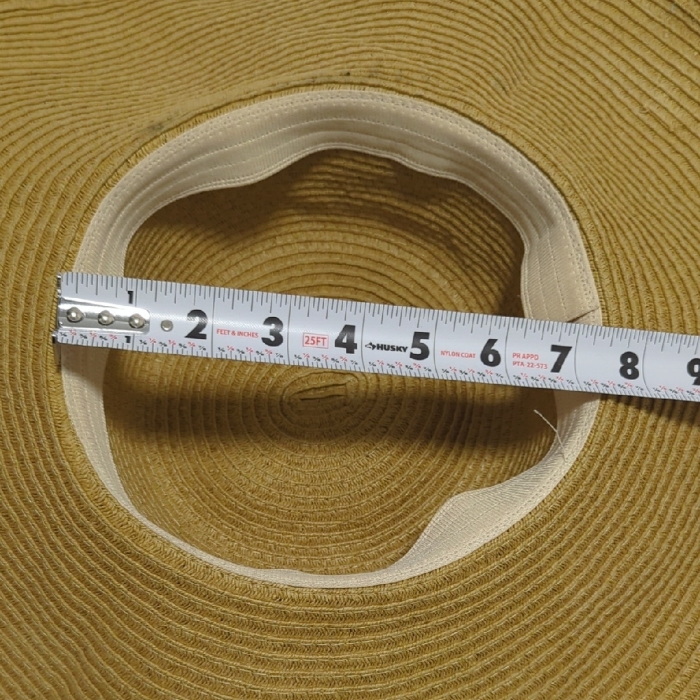 Tan Textured Hat XL Rim - Picture 3 of 5